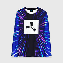 Лонгслив мужской Rust neon energy, цвет: 3D-принт