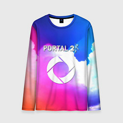 Лонгслив мужской Portal закат, цвет: 3D-принт