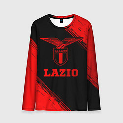 Лонгслив мужской Lazio - red gradient, цвет: 3D-принт