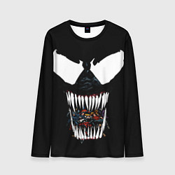 Мужской лонгслив Веном жрет