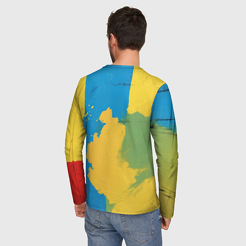 Мужской лонгслив Бэтмен предупреждает / 3D-принт – фото 4