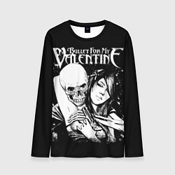 Лонгслив мужской Bullet for my valentine black, цвет: 3D-принт