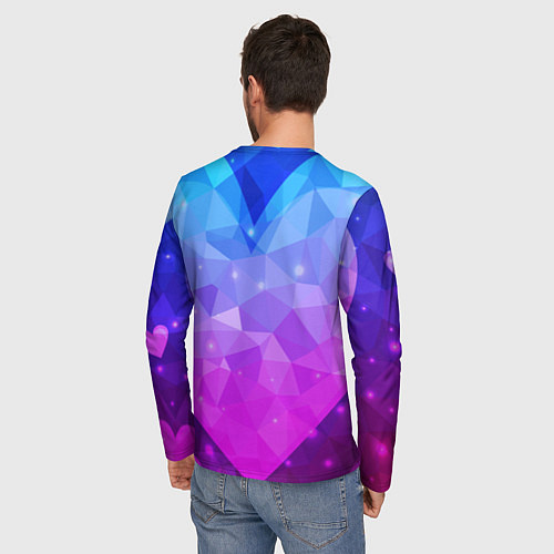 Мужской лонгслив Кактус в виде инопланетянина / 3D-принт – фото 4