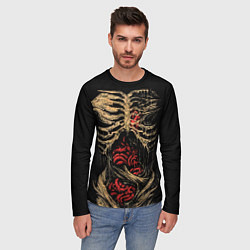 Лонгслив мужской Внутренний мир, цвет: 3D-принт — фото 2