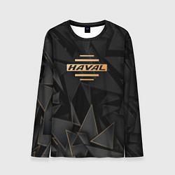 Лонгслив мужской Haval golden poly, цвет: 3D-принт