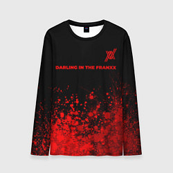 Лонгслив мужской Darling in the FranXX - red gradient посередине, цвет: 3D-принт