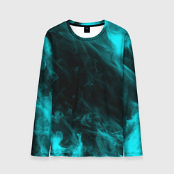 Лонгслив мужской Neon smoke, цвет: 3D-принт