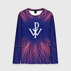 Лонгслив мужской Powerwolf red energy, цвет: 3D-принт