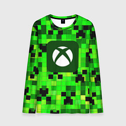 Лонгслив мужской Minecraft xbox, цвет: 3D-принт