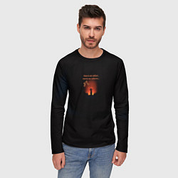 Лонгслив мужской Родина мать: никто не забыт ничто не забыто, цвет: 3D-принт — фото 2