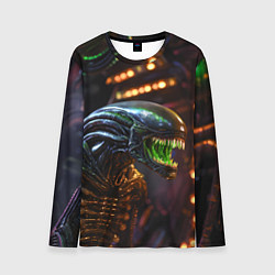 Лонгслив мужской Злой Чужой, цвет: 3D-принт