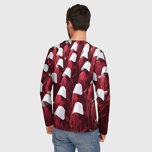 Мужской лонгслив Рассказ служанки паттерн / 3D-принт – фото 4