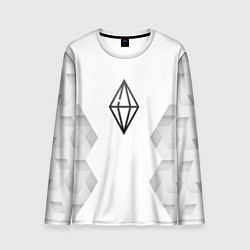 Лонгслив мужской The Sims white poly, цвет: 3D-принт