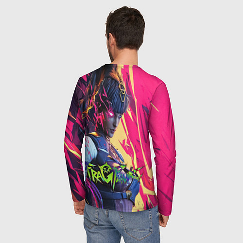 Мужской лонгслив Fragpunk serket / 3D-принт – фото 4