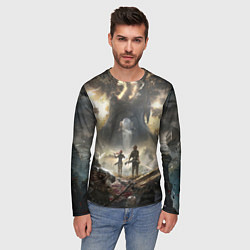 Лонгслив мужской Экспедиция Clair Obscur expedition 33, цвет: 3D-принт — фото 2