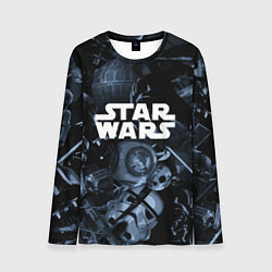 Лонгслив мужской Star wars персонажи из звездных войн, цвет: 3D-принт