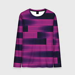 Мужской лонгслив Color pink square