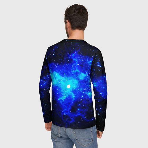 Мужской лонгслив Дарт вейдер и люк / 3D-принт – фото 4