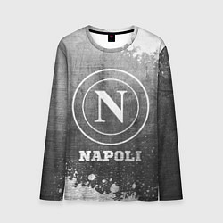 Лонгслив мужской Napoli - grey gradient, цвет: 3D-принт