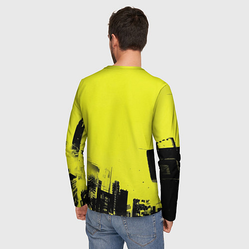 Мужской лонгслив Лазарь: Паркур / 3D-принт – фото 4