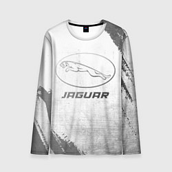 Лонгслив мужской Jaguar - white gradient, цвет: 3D-принт