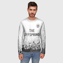 Лонгслив мужской The Offspring - white gradient посередине, цвет: 3D-принт — фото 2