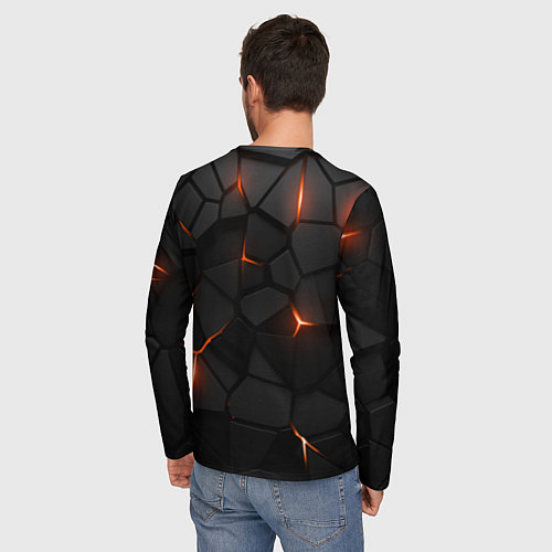 Мужской лонгслив Филадельфия Флайерз - НХЛ хоккей / 3D-принт – фото 4