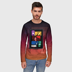 Лонгслив мужской Lazarus Art, цвет: 3D-принт — фото 2