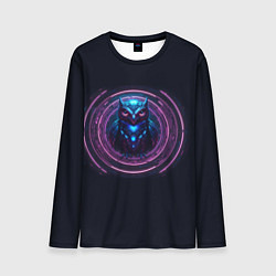 Лонгслив мужской Магическая сова, цвет: 3D-принт