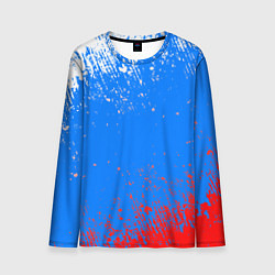 Мужской лонгслив Патриот - флаг