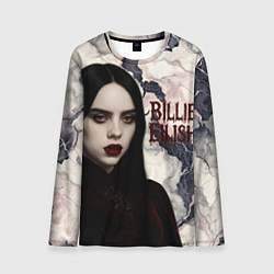 Лонгслив мужской Билли Айлиш в стиле готики, цвет: 3D-принт