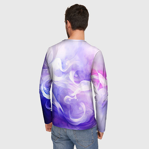 Мужской лонгслив Готический стиль Билли Айлиш / 3D-принт – фото 4