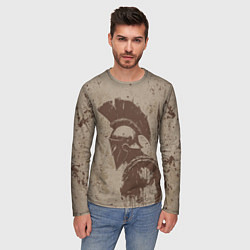 Лонгслив мужской Спарта, цвет: 3D-принт — фото 2