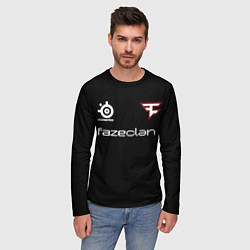 Лонгслив мужской FaZe Clan - S1mple 007, цвет: 3D-принт — фото 2
