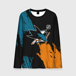 Мужской лонгслив Сан Хосе Шаркс - два цвета
