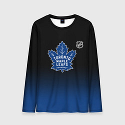 Мужской лонгслив Торонто Мейпл Лифс - градиент