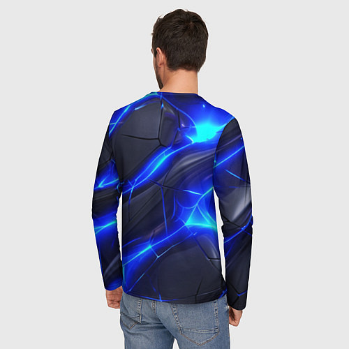 Мужской лонгслив Lana Del Rey киберпанк / 3D-принт – фото 4