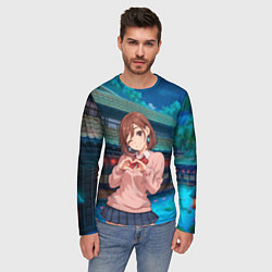Лонгслив мужской Милашка Сиратори Айра Дандадан, цвет: 3D-принт — фото 2