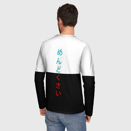 Мужской лонгслив Аниме Дандадан Окарун / 3D-принт – фото 4