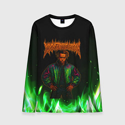 Лонгслив мужской XXXTentacion hardcore, цвет: 3D-принт