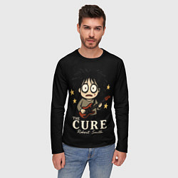 Лонгслив мужской The Cure, Роберт Смит, цвет: 3D-принт — фото 2