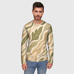 Лонгслив мужской Листопад, цвет: 3D-принт — фото 2