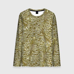 Мужской лонгслив Золотое тиснение