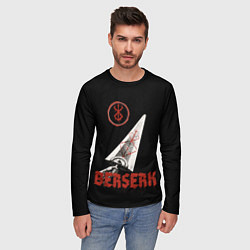 Лонгслив мужской Меч Берсерка, цвет: 3D-принт — фото 2
