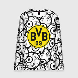 Лонгслив мужской Borussia глаза текстура, цвет: 3D-принт