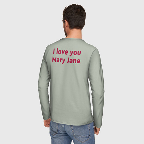 Мужской лонгслив Мэри Джейн Kirsten Dunst / 3D-принт – фото 4