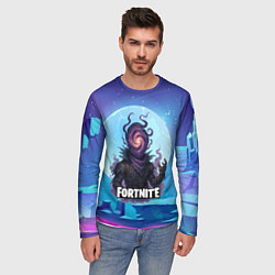 Лонгслив мужской Рейвен Fortnite, цвет: 3D-принт — фото 2