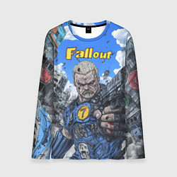 Мужской лонгслив Fallout брутальный седьмой