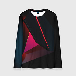 Лонгслив мужской Geometric shapes, цвет: 3D-принт