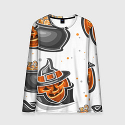 Лонгслив мужской Candy halloween, цвет: 3D-принт